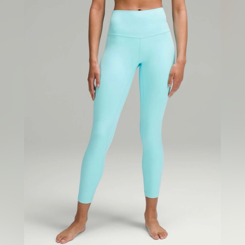 lululemon athletica Light Aqua High-Rise Leggings